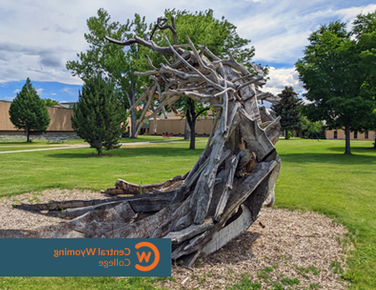 Wooden sculpture